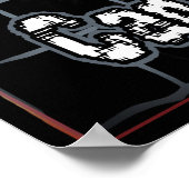 ピンクのバレーボールを燃やして掘ってもいい ポスター (角)