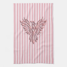 ピンクのバンドとピンクのフェニックスの上昇