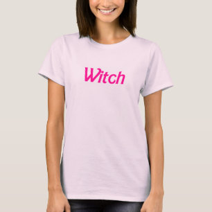 ピンクのバービーの魔法使いのTシャツ Tシャツ