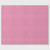 ピンクのバーラップの質 ラッピングペーパー (フラット)