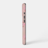 ピンクのパイズリ柄 iPhoneケース (左側面)