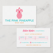 ピンクのパイナップル 名刺 (正面/裏面)