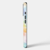ピンクのパステルタイ染めガーリーちっく Case-Mate iPhoneケース (裏面 / 左)