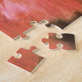 ピンクのパズルのダンサーのガスを抜いて下さい ジグソーパズル (側面)