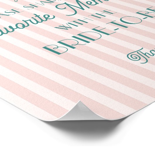 ピンクのパラダイス、パームスプリングス 花嫁とのお気に入りの思い出 ポスター (角)