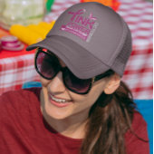 ピンクのパワー乳がん認識度デザイン キャップ