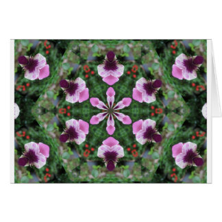 ピンクのパンジー