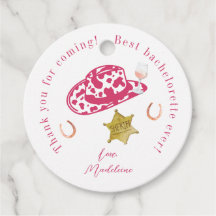 ピンクのパーソナライズカウガールハットカントリー独身最後の夜