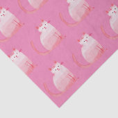 ピンクのパーフェクト猫 薄葉紙 (詳細)