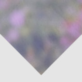 ピンクのパープルのすみれの花の庭は夢のようです 薄葉紙 (詳細)