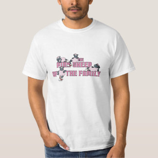 ピンクのヒツジの価値Tシャツ Tシャツ