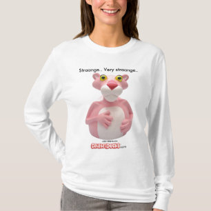 ピンクのヒョウのゴム製アヒルのフード付きスウェットシャツ Tシャツ
