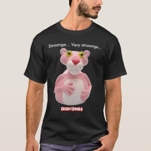 ピンクのヒョウのTシャツのパロディCelebriDucks Tシャツ