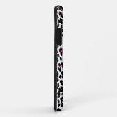 ピンクのヒョウ柄 Case-Mate iPhoneケース (裏面/右)