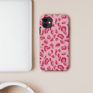 ピンクのヒョウ柄 iPhone 11 ケース