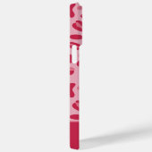 ピンクのヒョウ柄 Case-Mate iPhoneケース (裏面 / 右)