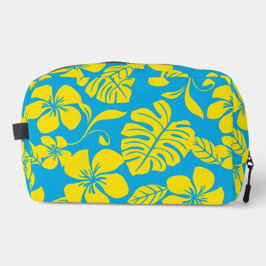 ピンクのビキニ模様（ブルー/イエロー） ドップキット (正面)