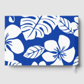 ピンクのビキニ模様(青王室の) ゲストブック (裏面)