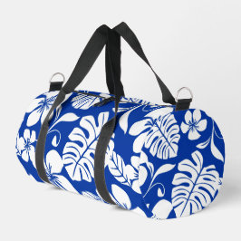 ピンクのビキニ模様(青王室の) ダッフルバッグ