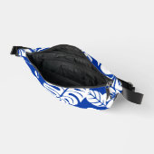 ピンクのビキニ模様(青王室の) ファニーパック (見開き)