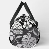 ピンクのビキニ模様（黒） ダッフルバッグ (右)