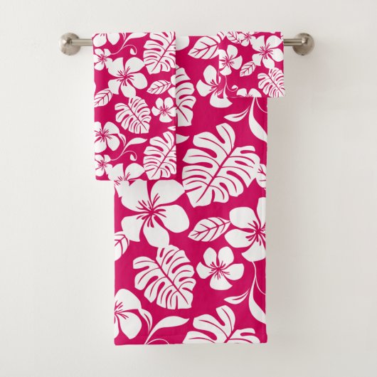 ピンクのビキニ風呂タオルセット バスタオルセット (インサイチュ)