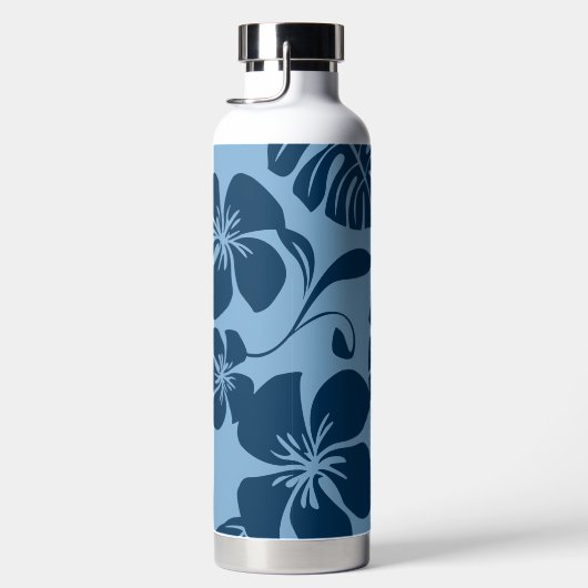 ピンクのビキニ（ブルーx 2）ウォーターボトル ウォーターボトル (右面)