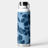 ピンクのビキニ（ブルーx 2）ウォーターボトル ウォーターボトル (背面)