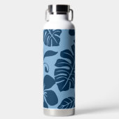 ピンクのビキニ（ブルーx 2）ウォーターボトル ウォーターボトル (正面)