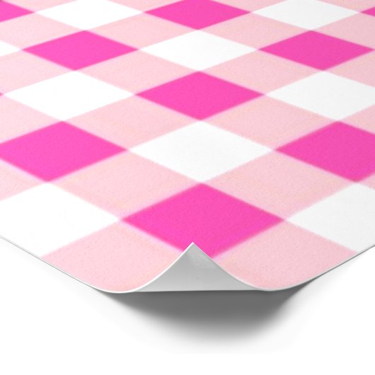 ピンクのビシーのポスターのフクロウの家族 ポスター (角)