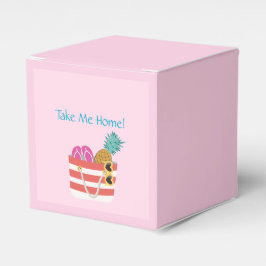 ピンクのビーチ用品 フェイバーボックス