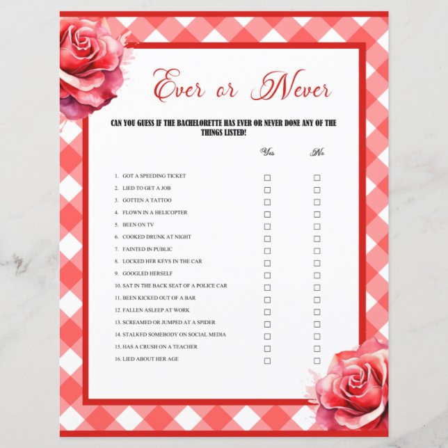 ピンクのピンナップバチェロレッテが常にゲームしない (正面)