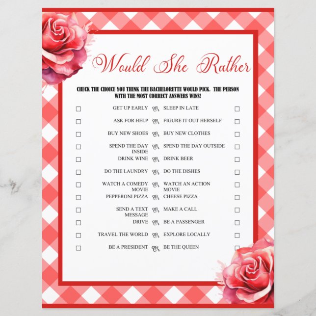 ピンクのピンナップバチェロレッテ彼女はむしろゲーム (正面)