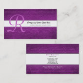 ピンクのファッションのスタイリストの裁縫婦のテーラー 名刺 (正面/裏面)