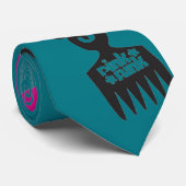 ピンクのファンクのアフリカのひよこのタイ ネクタイ (ロール)