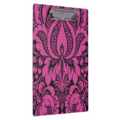 ピンクのファンタジーフローラクリップボード クリップボード (右)