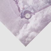 ピンクのファンタジー飛んでいる馬車バタフライフェアリーウィング 薄葉紙 (詳細)