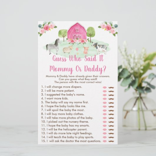 ピンクのファームフローラ推測それがシャワーのゲームを言った (スタンド正面)