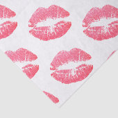 ピンクのフェイクなグリッターの唇のティッシュペーパー 薄葉紙 (詳細)