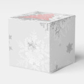 ピンクのフェスティバルクリスマスツリーのお気に入りボックス フェイバーボックス (正面サイド)