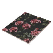 ピンクのフォトリアリスティックバラ タイル (側面)