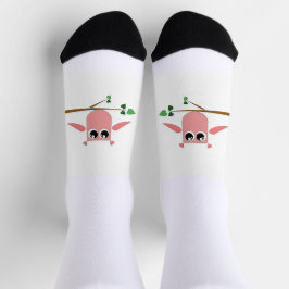 ピンクのフクロミソックス ソックス