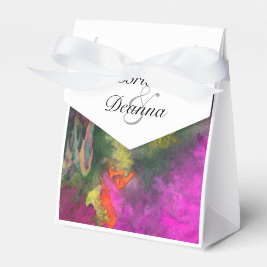 ピンクのフュージョンのお願い フェイバーボックス (正面サイド)