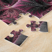 ピンクのフラクタル ジグソーパズル (側面)