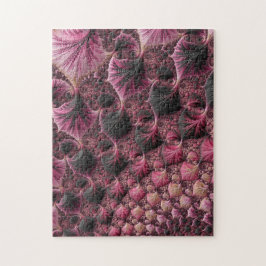 ピンクのフラクタル ジグソーパズル