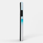 ピンクのフラミンゴがビーチ Case-Mate iPhoneケース (裏面/右)