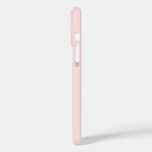 ピンクのフラミンゴとトロピカルフラワー Case-Mate iPhoneケース (裏面 / 左)