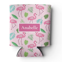 ピンクのフラミンゴと熱帯の離れのカスタム