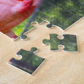 ピンクのフラミンゴのフロリダ。ジグソーパズル ジグソーパズル (側面)