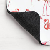 ピンクのフラミンゴのマウスパッド マウスパッド (コーナー)